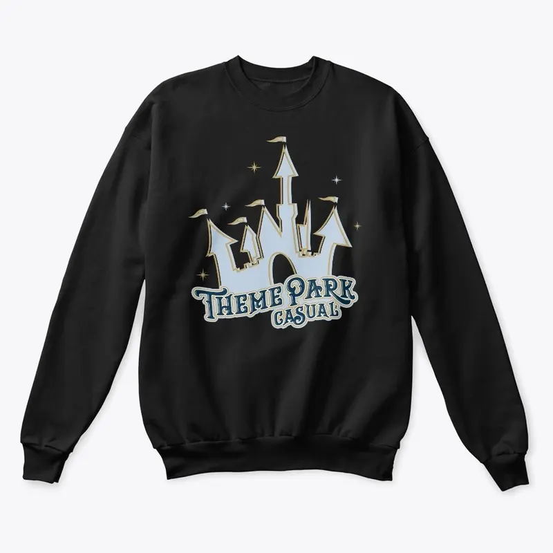 Theme Park Casual Castle Logo