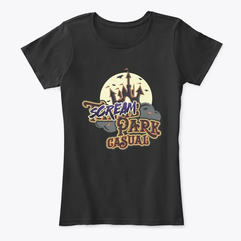 Theme Park Casual - Halloween Logo