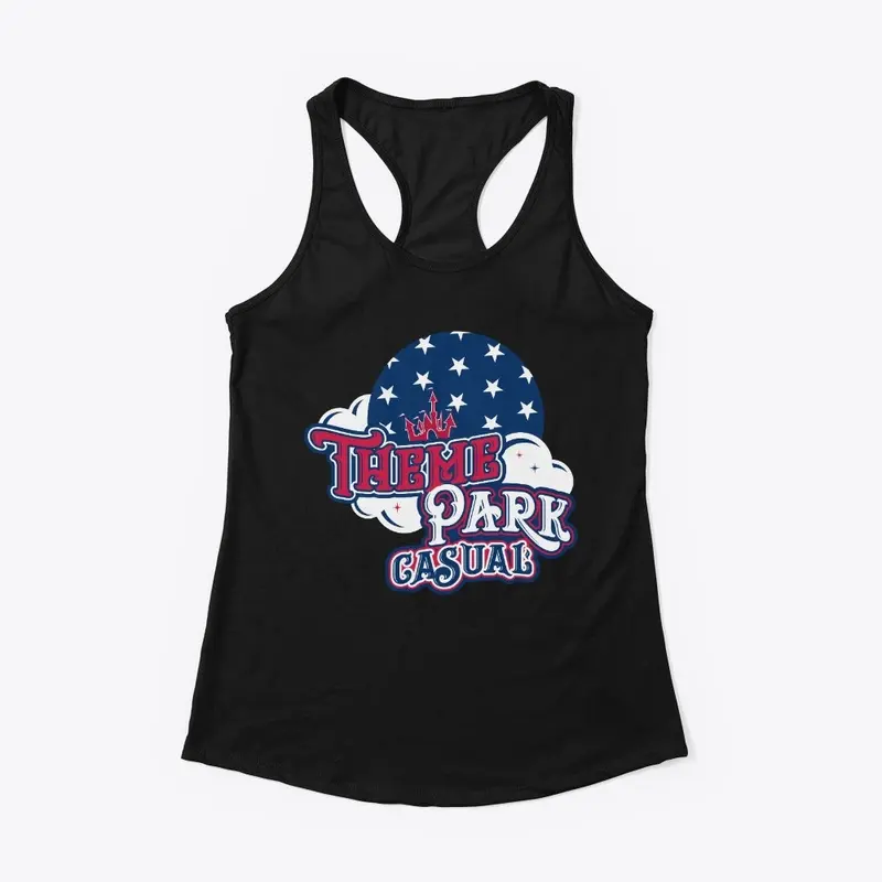 Theme Park Casual - Patriotic Logo