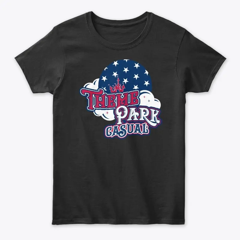 Theme Park Casual - Patriotic Logo