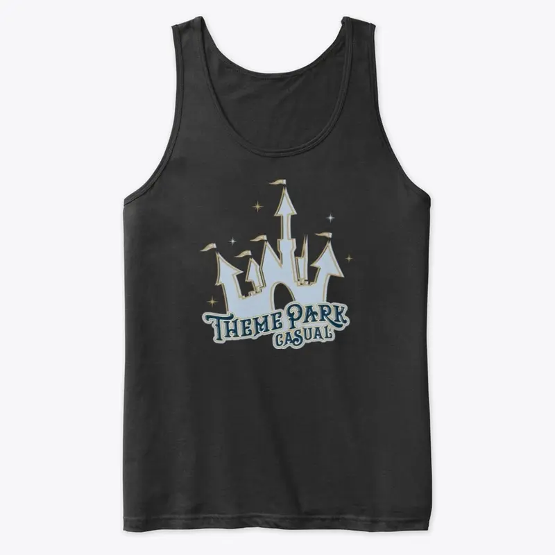 Theme Park Casual Castle Logo