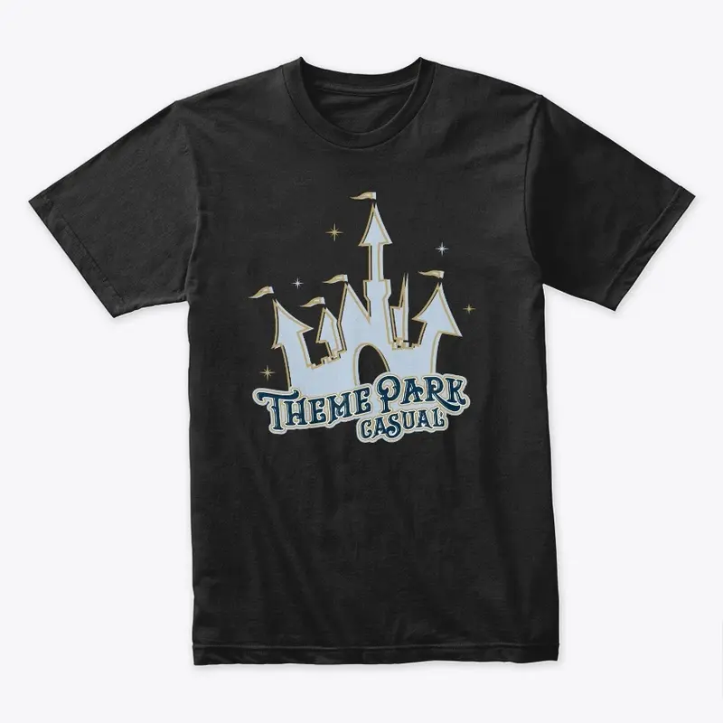 Theme Park Casual Castle Logo