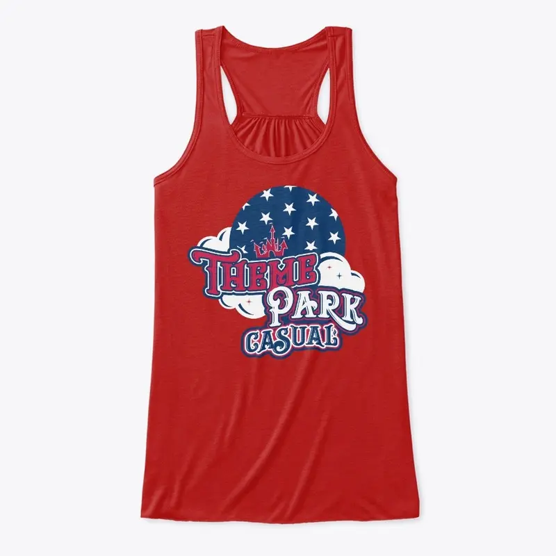 Theme Park Casual - Patriotic Logo