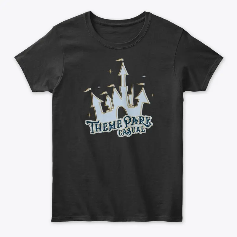 Theme Park Casual Castle Logo