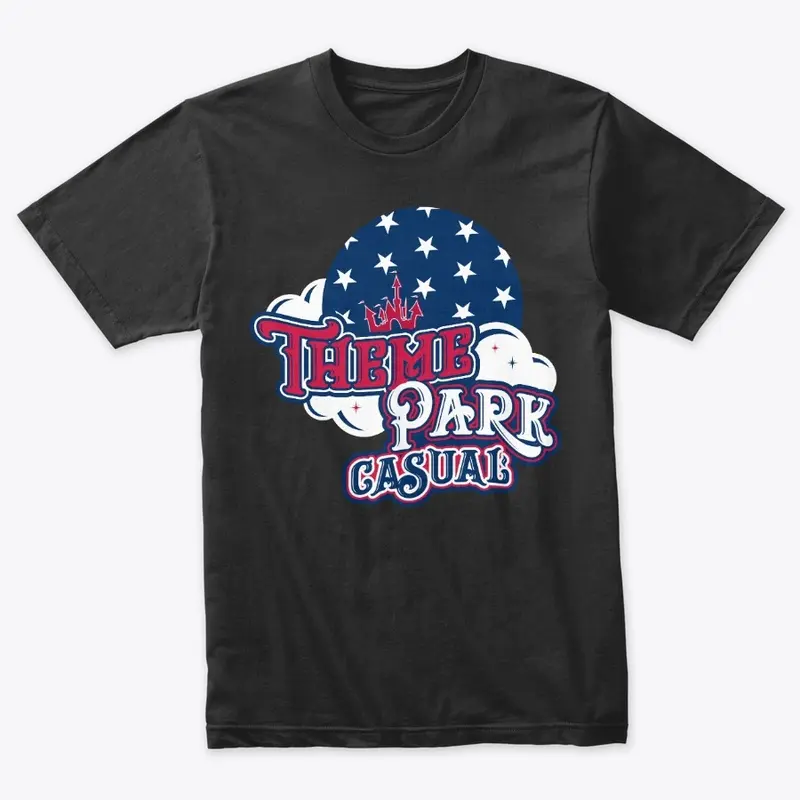 Theme Park Casual - Patriotic Logo