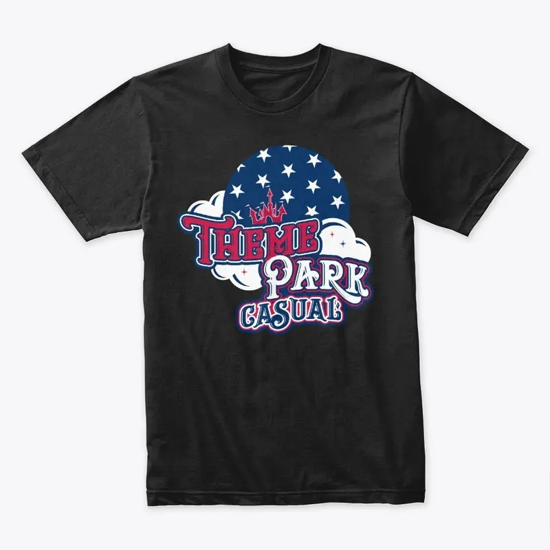 Theme Park Casual - Patriotic Logo