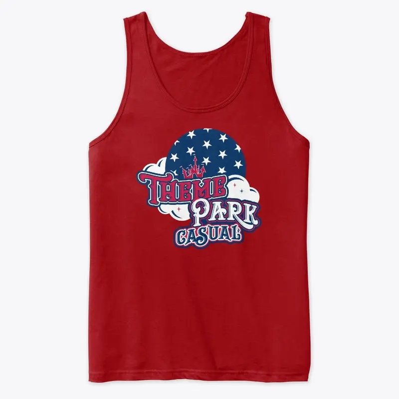 Theme Park Casual - Patriotic Logo